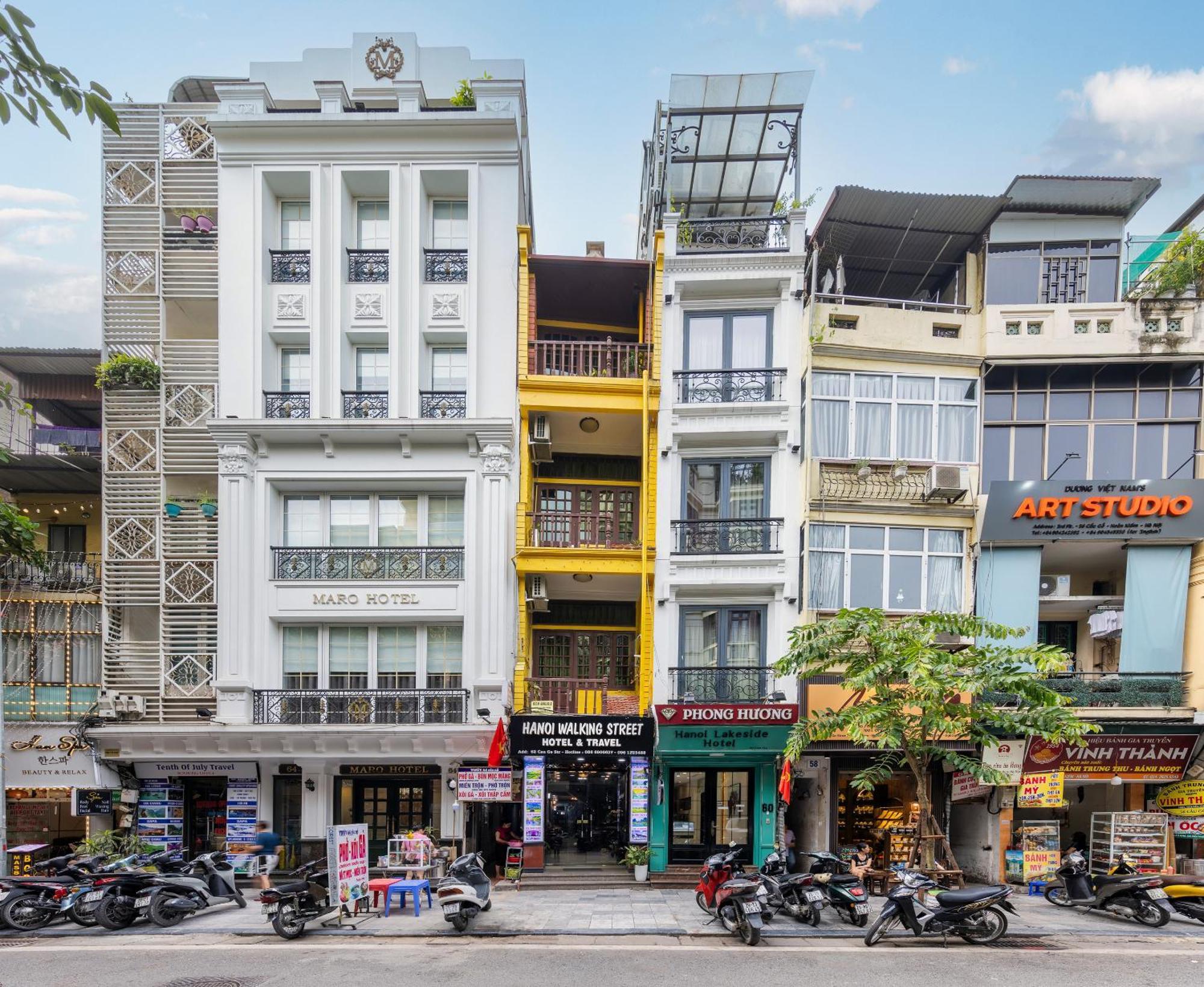 Amanda Boutique Hotel & Travel Hanoi Exterior foto